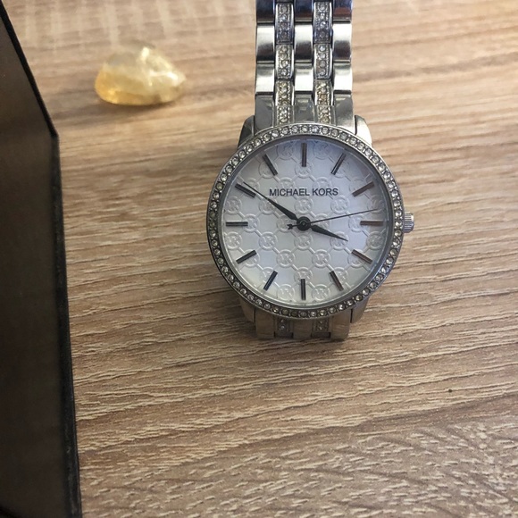 Michael Kors wrist watch mk-3148 silver - Picture 2 of 9